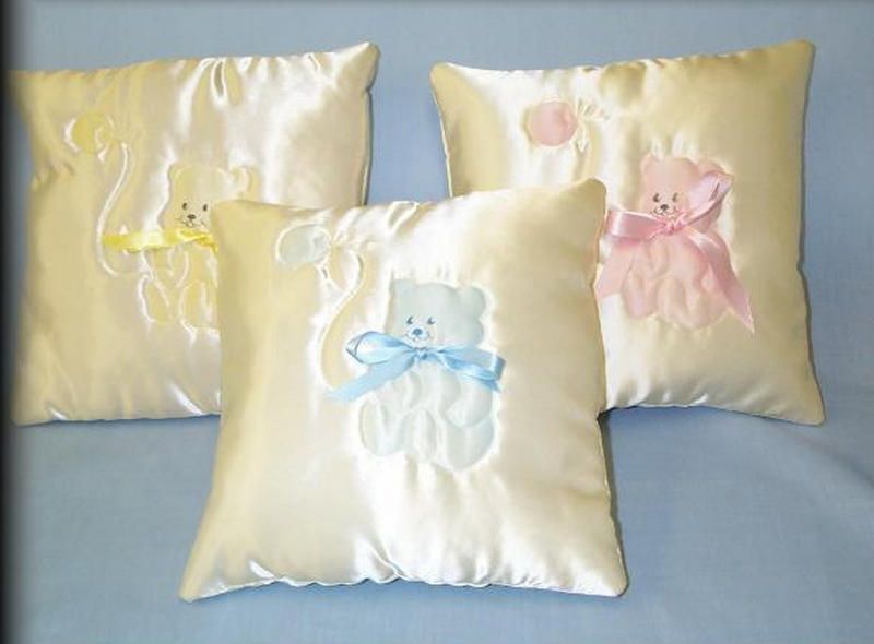 Baby's Satin Comfort Cushions